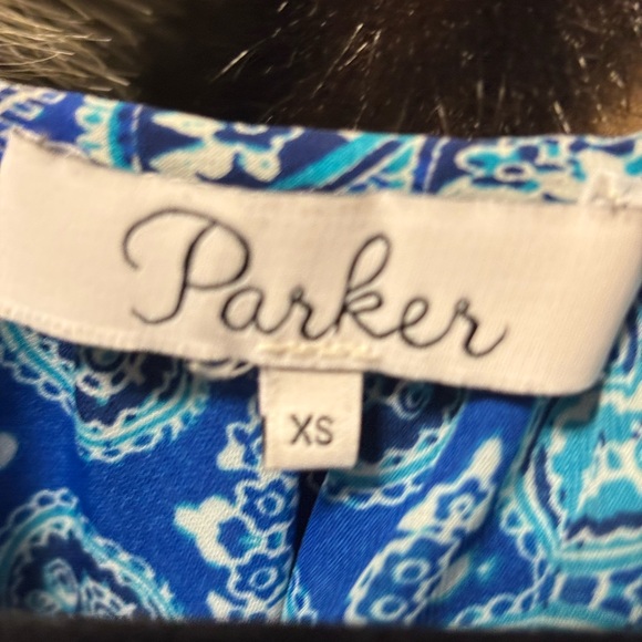 NWT Parker Maeve 100% Silk Long Sleeve Elastic Waist Dress - Picture 7 of 8